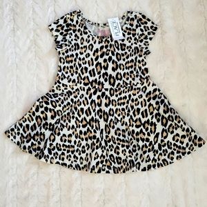 NWT 18-24M Children's Place Leopard Dress